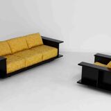 Sculptural 3-seater sofa by Carlo Bartoli, Italy 1970s