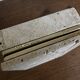 Travertine trinket box, Cerri Nestore, Italian work, 1970