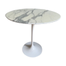 Eero Saarinen marble side table for Knoll International 1970s
