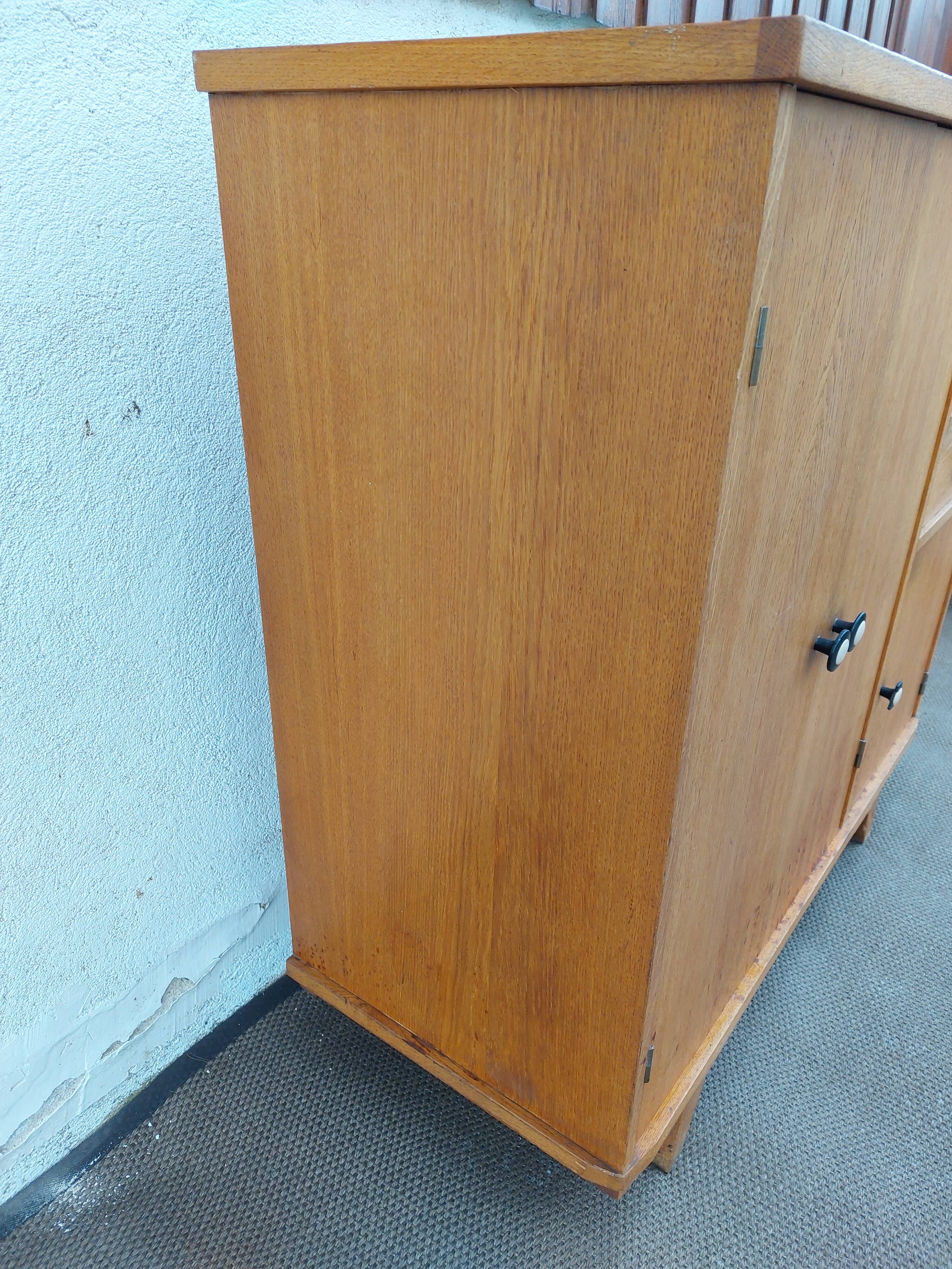 solid wood buffet, compass feet