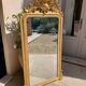 Napoleon iii mirror from the 19th century, large model, in gilded wood, height: 156 cm
