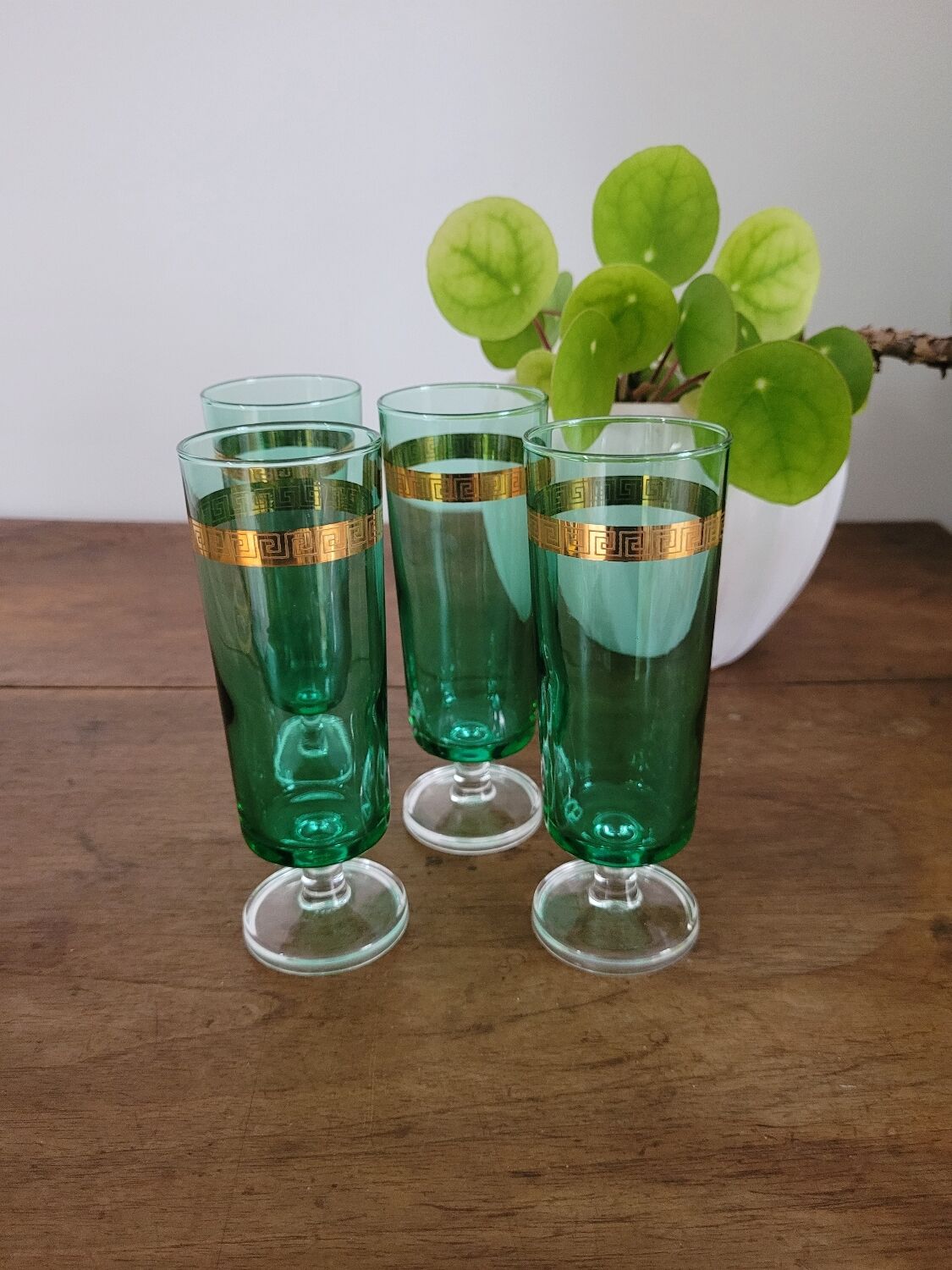 Luminarc set of 4 champagne glasses