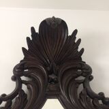 Antique beveled mirror