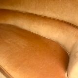 Vintage velvet bench