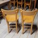 Pair of old bistro chairs, 1950s