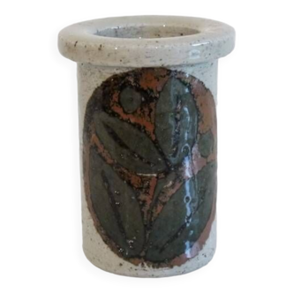 Vase suedois en ceramique chamottée de Rorstrand