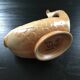 Fish cache pot in stoneware