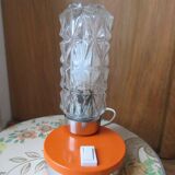 Vintage orange lamp