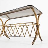 Regency bamboo coffee table
