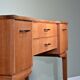 Midcentury lebus 'link' Scandinavian console table