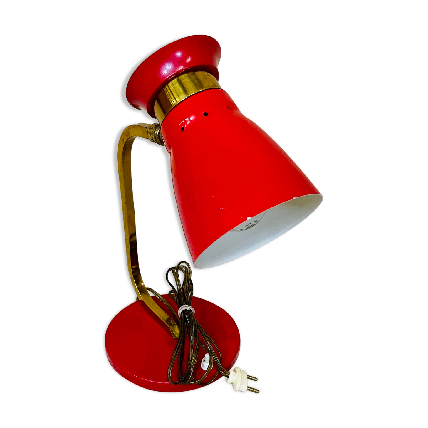 Table lamp Diabolo France Vintage 60 ́s