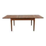 Danish Extendable Dining Table by Niels Bach for Glostrup, 1960s