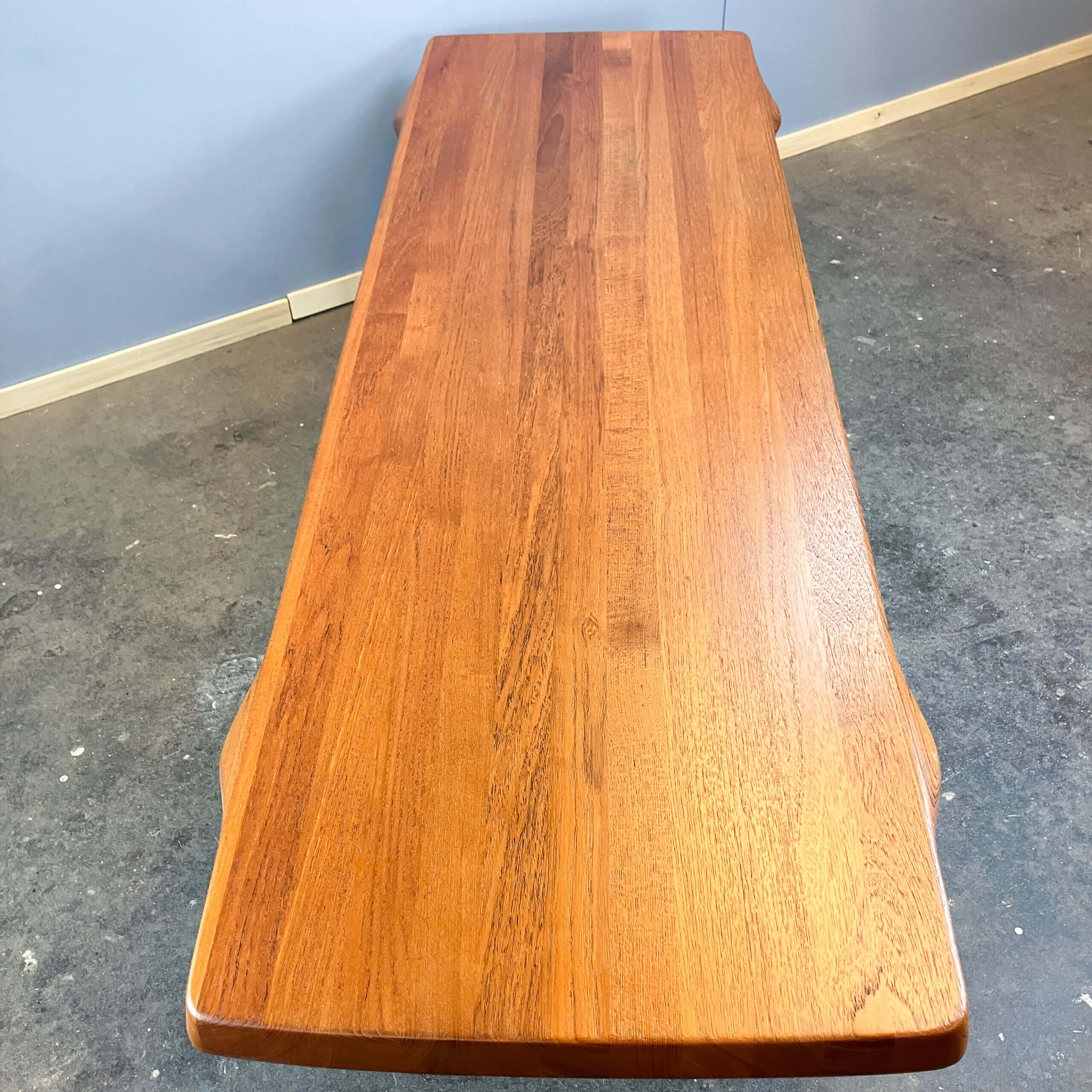 Large coffee table by John Boné for Mikael Laursen, teak, 1960s