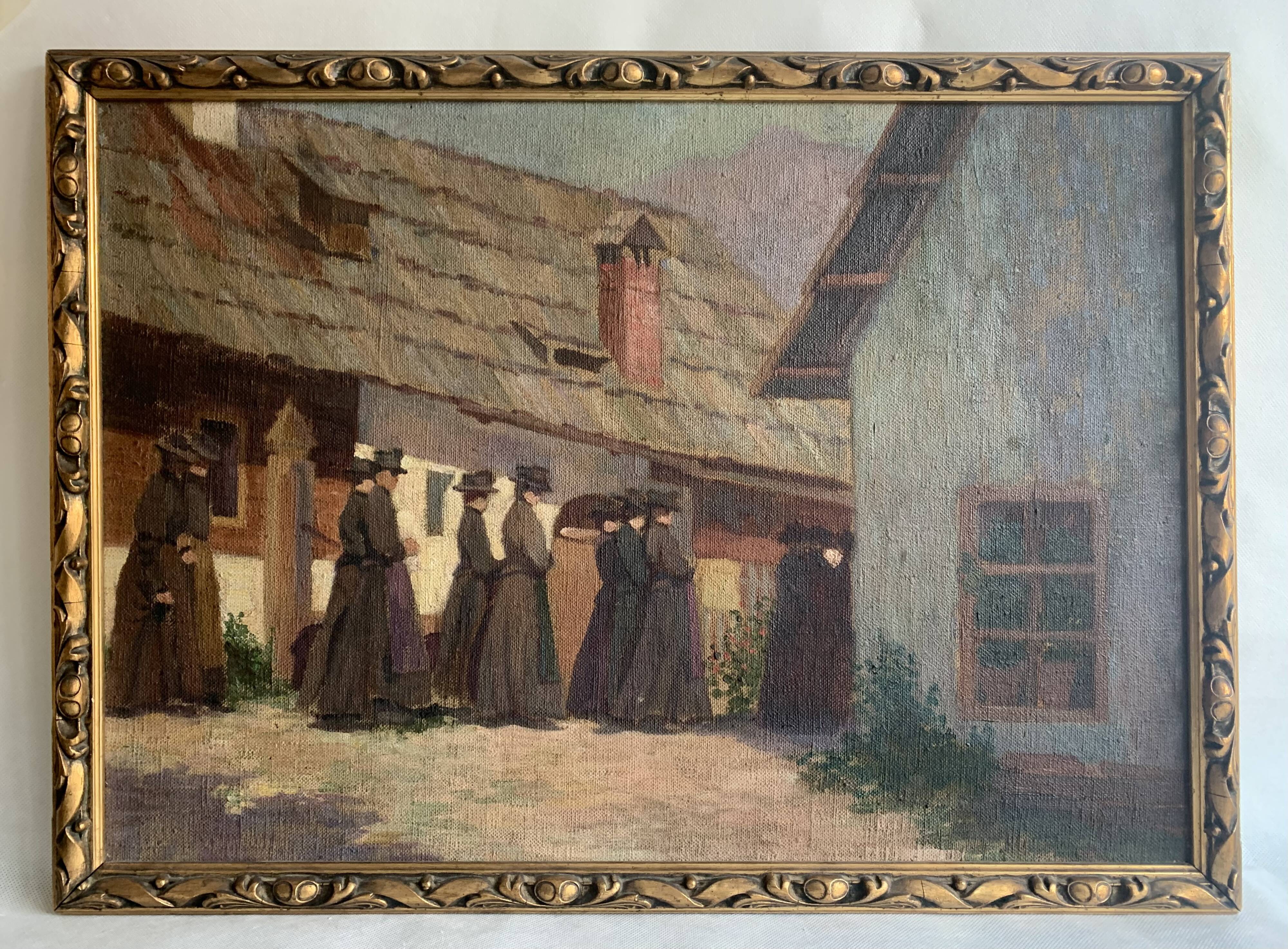 Antique Oil Painting