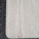 Square travertine coffee table