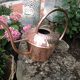 Arrosoir en cuivre brossé par Lecellier Villedieu vintage  années 60-70
