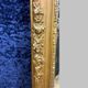 Empire period mirror in wood and gilded stucco circa 1810-1820