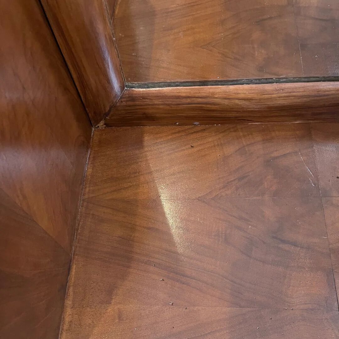 Dressing table - Walnut veneer entryway cabinet, 1940
