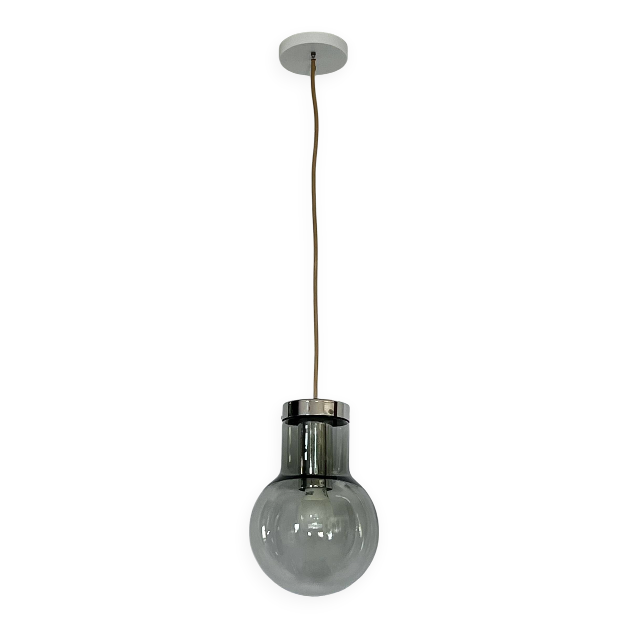 Small Maxi Bulb pendant light by F. Ligtelijn for Raak, Netherlands 60's