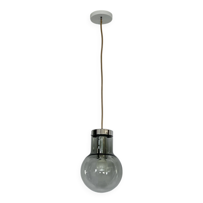 Suspension Maxi Bulb petite par F. Ligtelijn pour Raak, Pays-Bas 60's