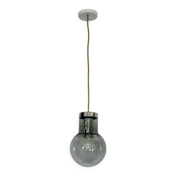 Suspension Maxi Bulb petite par F. Ligtelijn pour Raak, Pays-Bas 60's