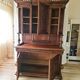 Commode Louis XV bois massif avec plateau en marbre