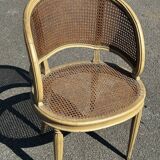 1920s cane armchair
