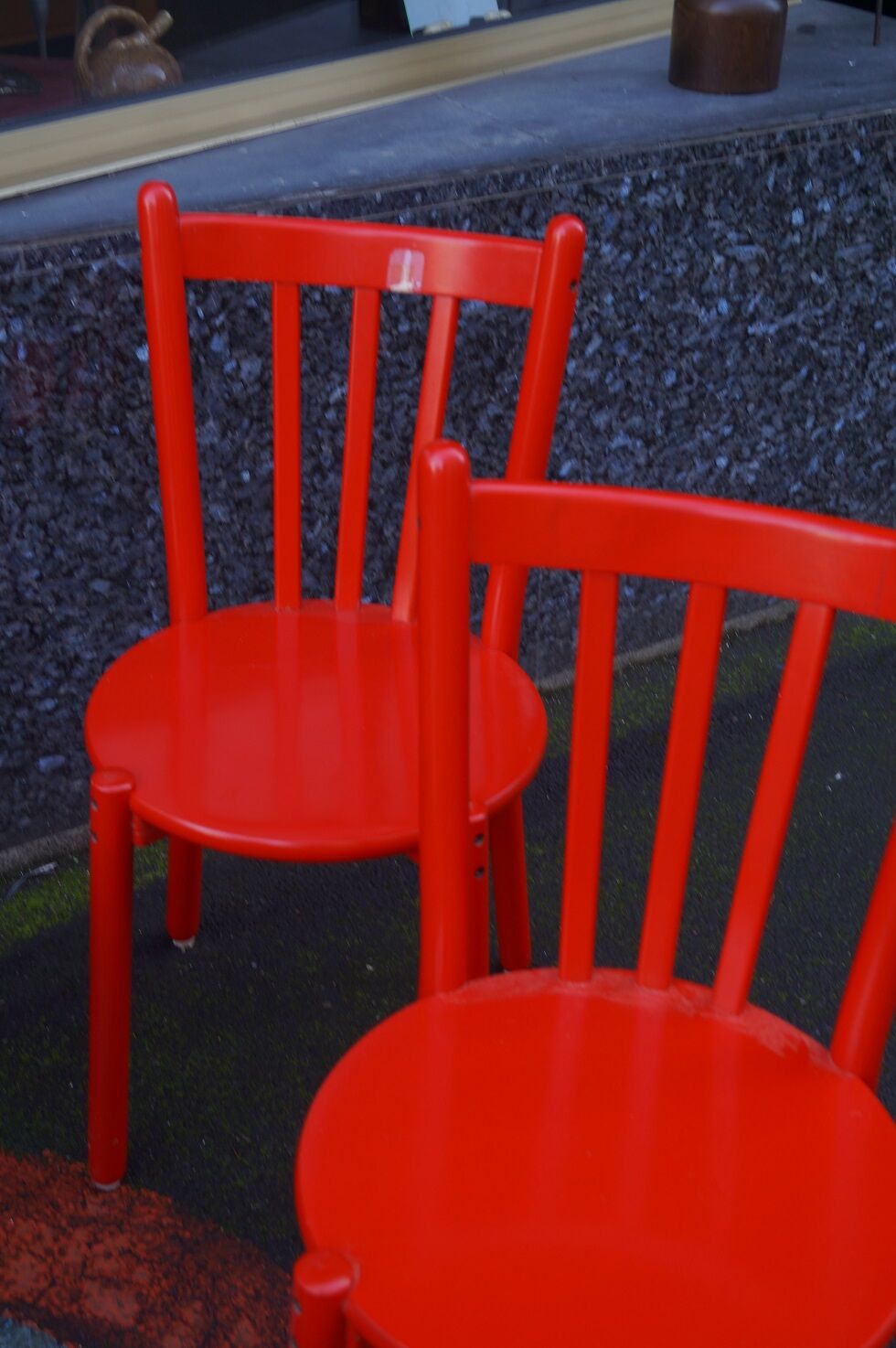 Suite de 6 chaises design 1980