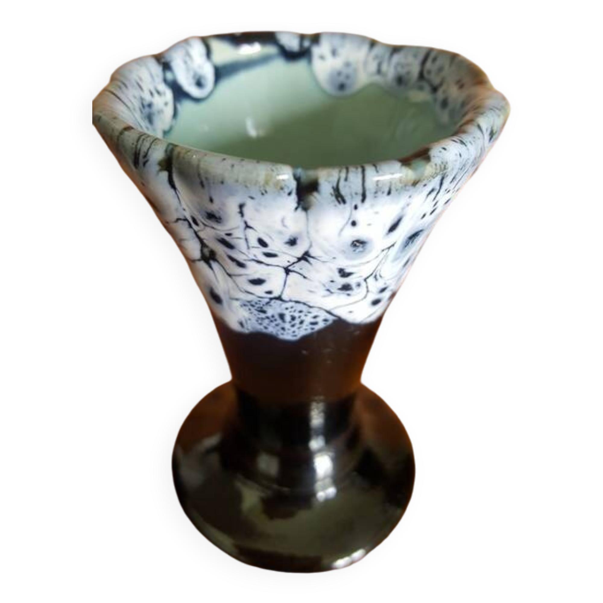 Mini Alpho vase Art Deco style 50s