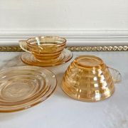 Coffee cups and saucers