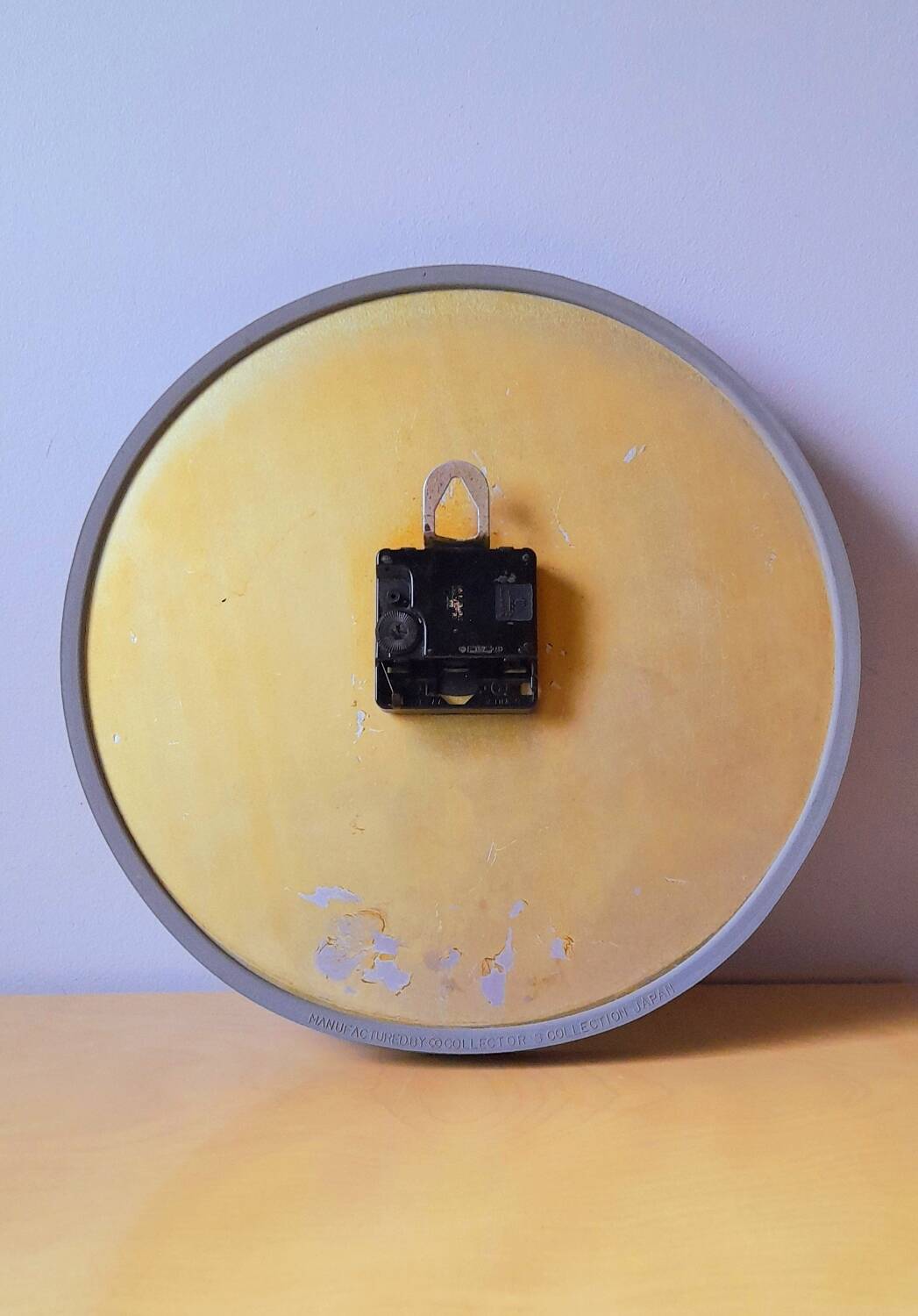Spring cube wall clock Nicolai Canetti 80s