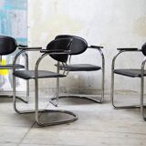 Vintage chairs from the 80s Bauhaus design