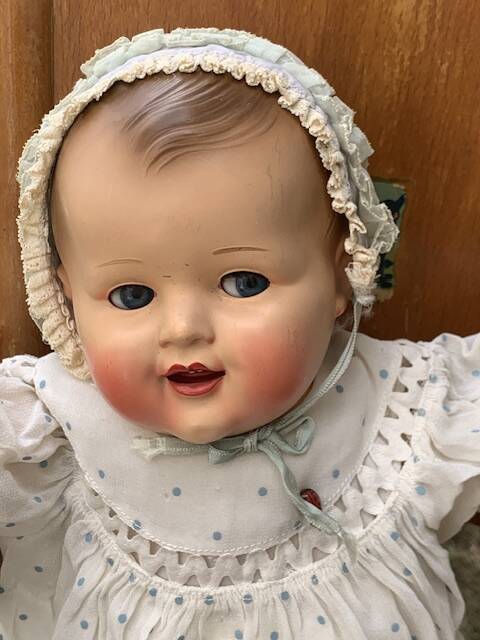 Raynal doll, baby, Marie Raphaëline circa 1952, collector