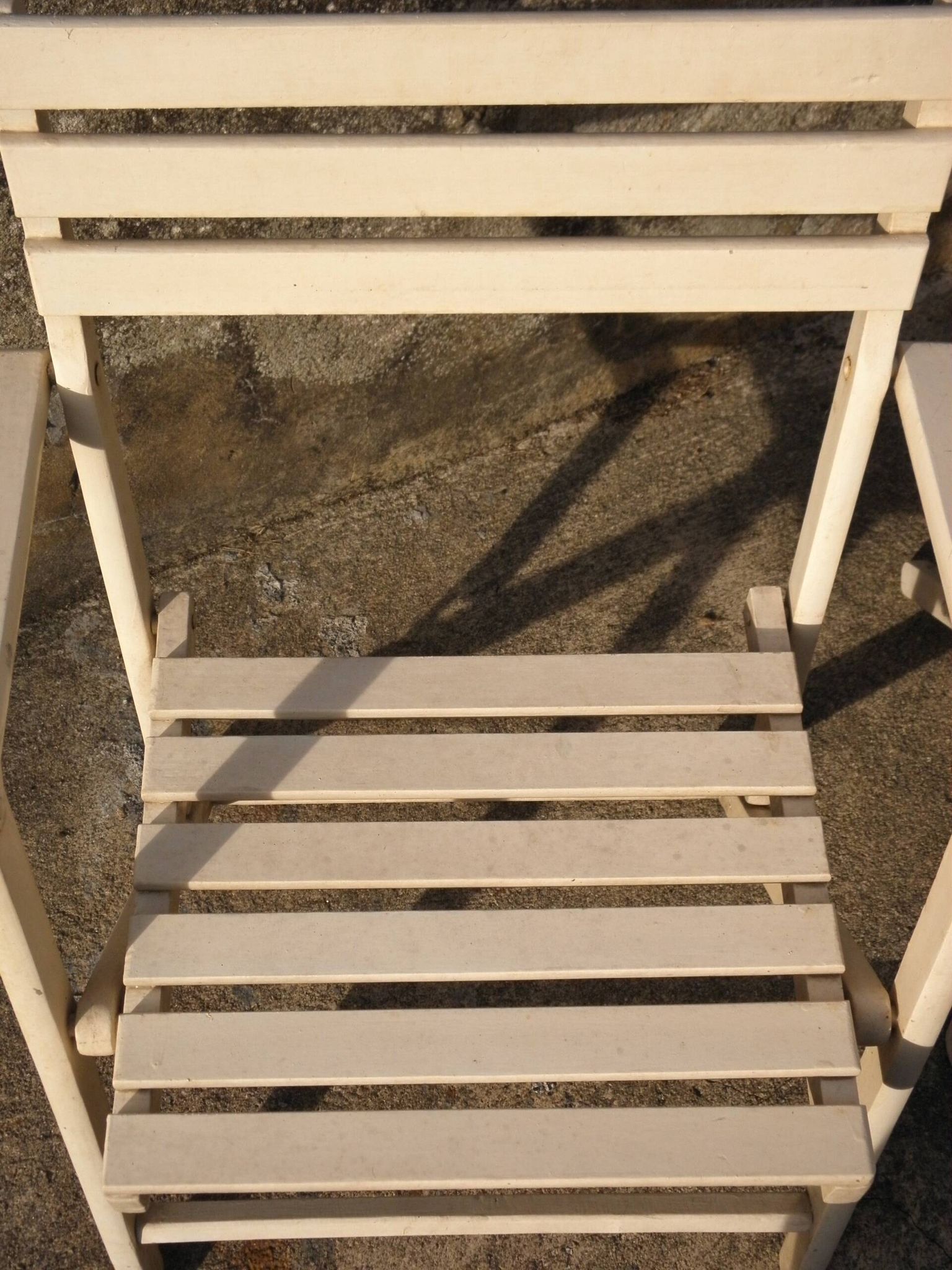 Pair of garden armchairs