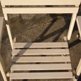 Pair of garden armchairs