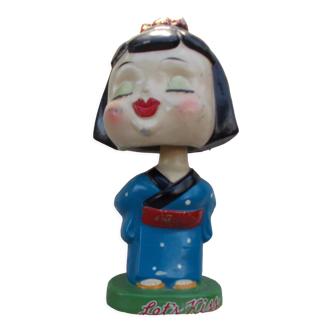 Vintage Let's kiss Japan figurine
