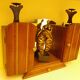 Art Deco extra furniture 1920/1940 to install or fix, wooden, central mirror, 2 doors, 1 drawer