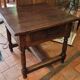 Table en chêne, début XIXe