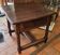 Table en chêne, début XIXe