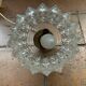 Suspension en verre vintage