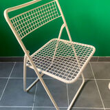 Series of 2 folding chairs signed Ému Italien