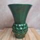 Large Saint-Clément vase model Ananas green – design by Blanche Letalle – vintage piece