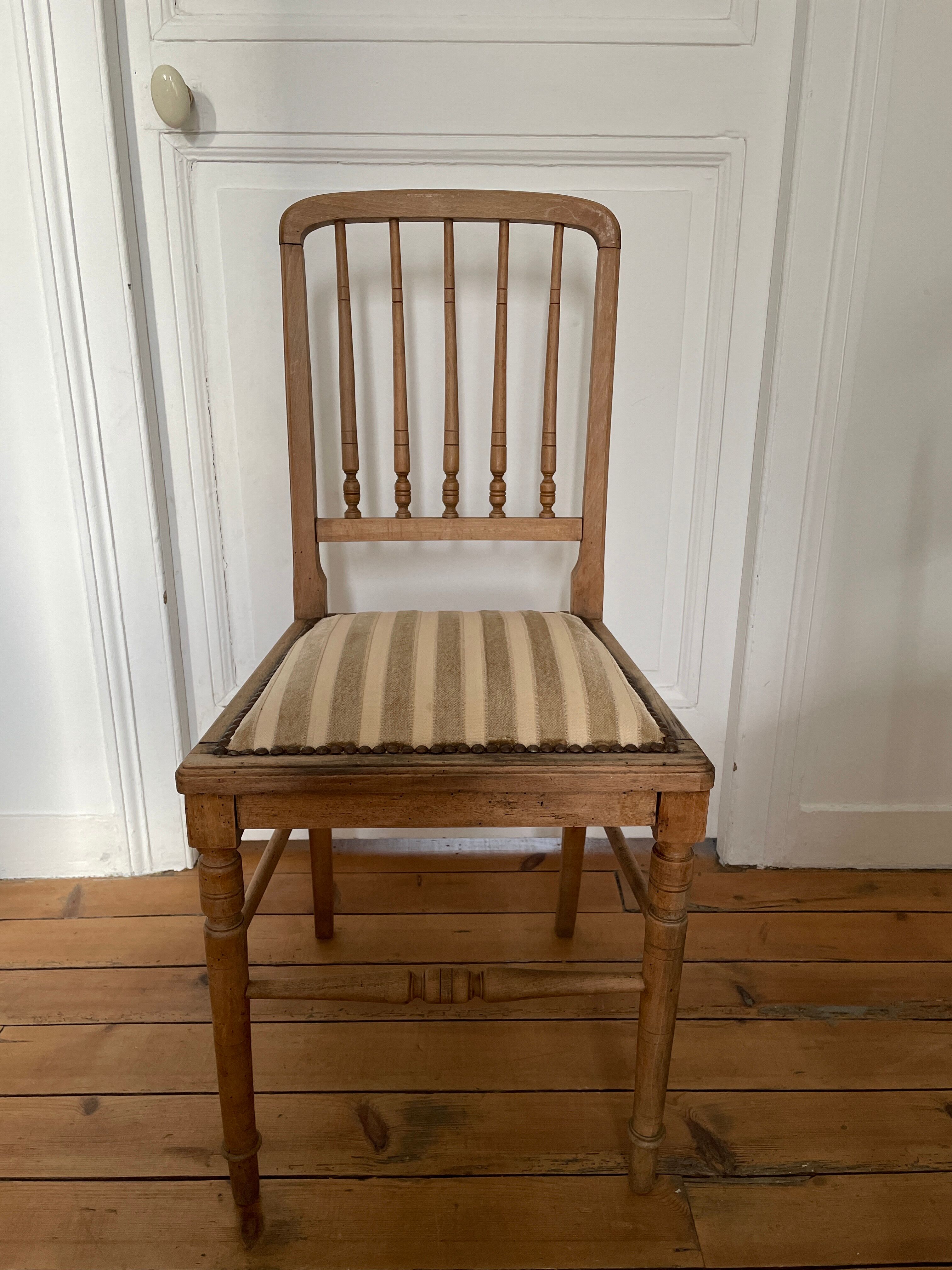 Series of 3 antique chairs Napoleon III