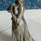 Joan of Arc listening to her voices