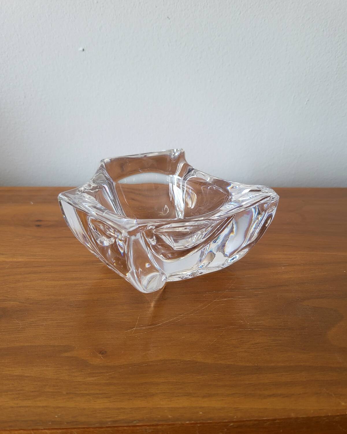 Daum France Crystal Pocket Ashtray