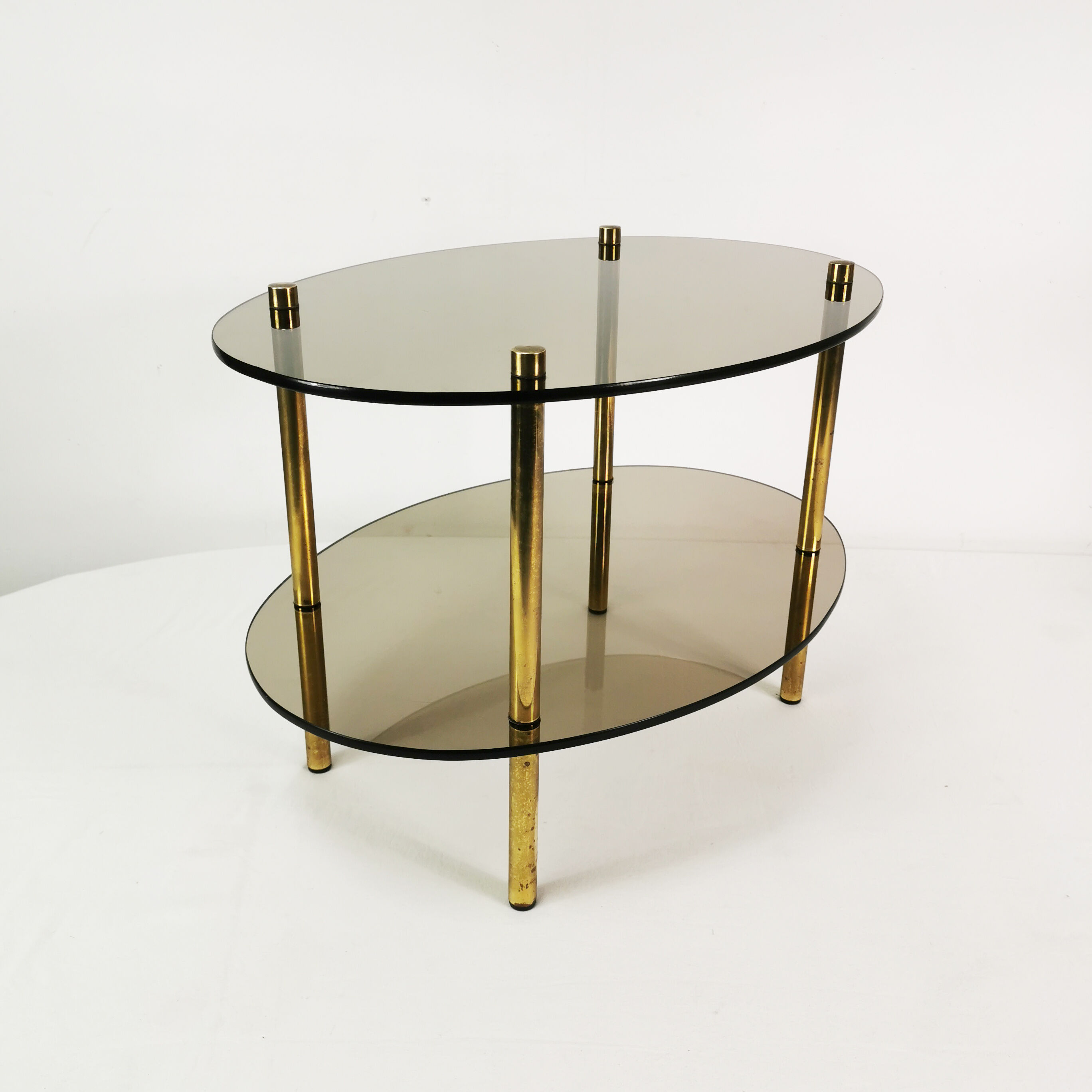 Minimalist oval table, Germany, 1960s