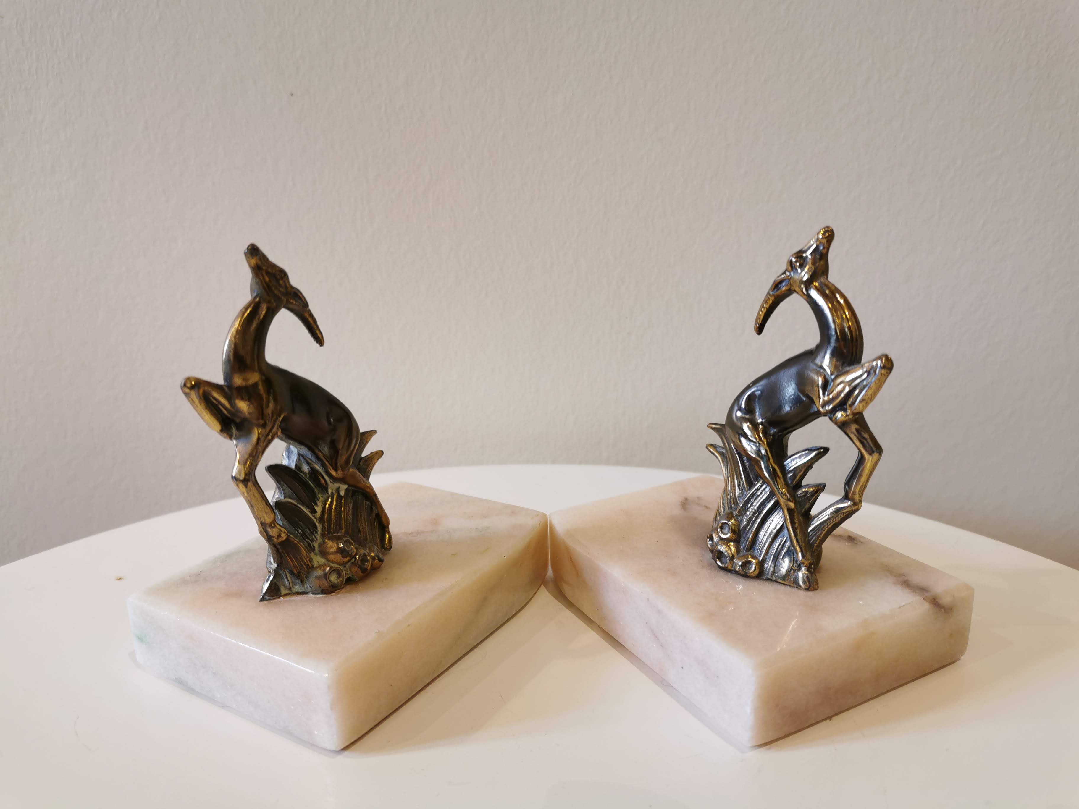 Art deco bookends