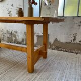 Mountain furniture table in pine 2m