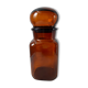 Vintage Amber Apothecary Pot