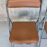 Pair of vintage Soudexvinyl chairs